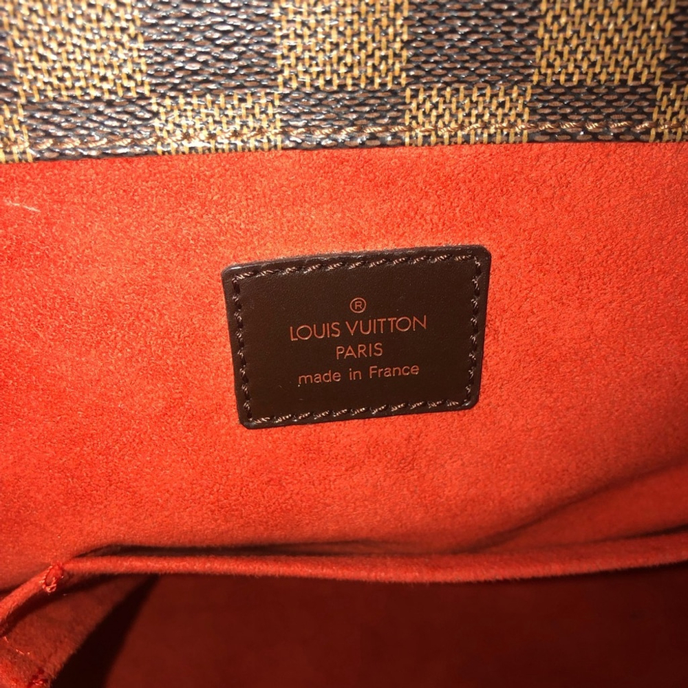 LOUIS VUITTON Damier Ebene PARIOLI Tote Shoulder Bag COMES WITH: DUST BAG, COA - Picture 8 of 17